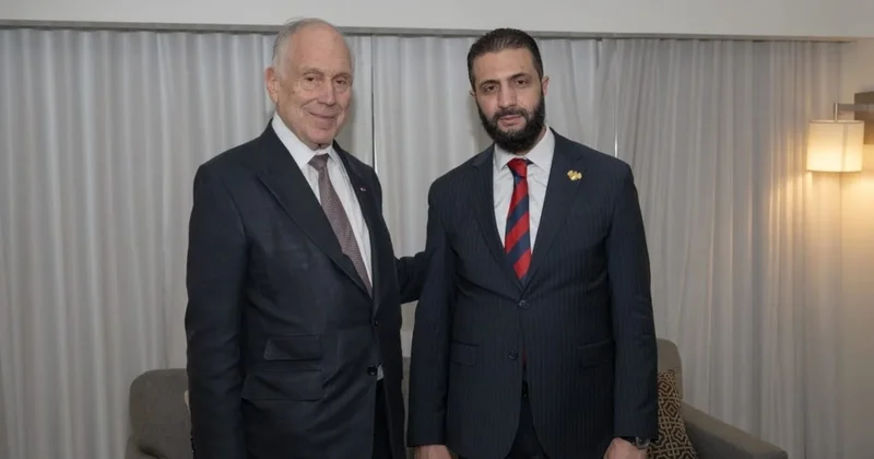 Şaraa, Dünya Yahudi Kongresi lideri Lauder le buluştu Sözcü Gazetesi