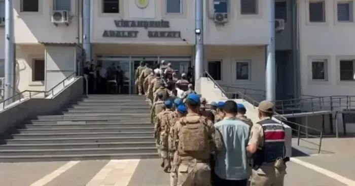 Şanlıurfa da organize suç örgütü çökertildi! 18 kişi gözaltında