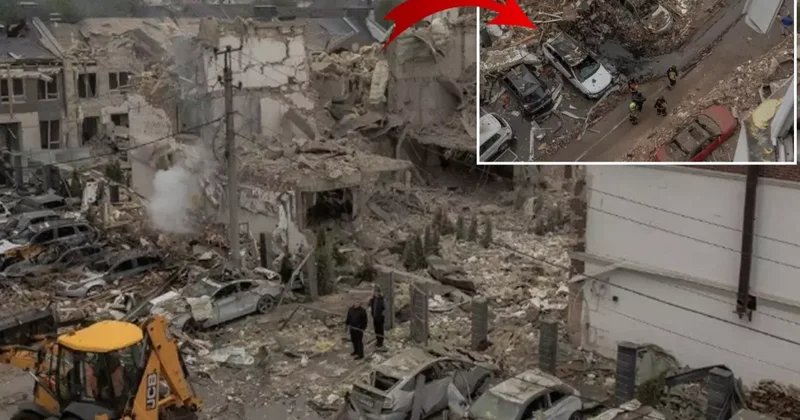 Ülkenin başkenti 12 saatlik saldırıda harabeye döndü! Görüntüler korkunç