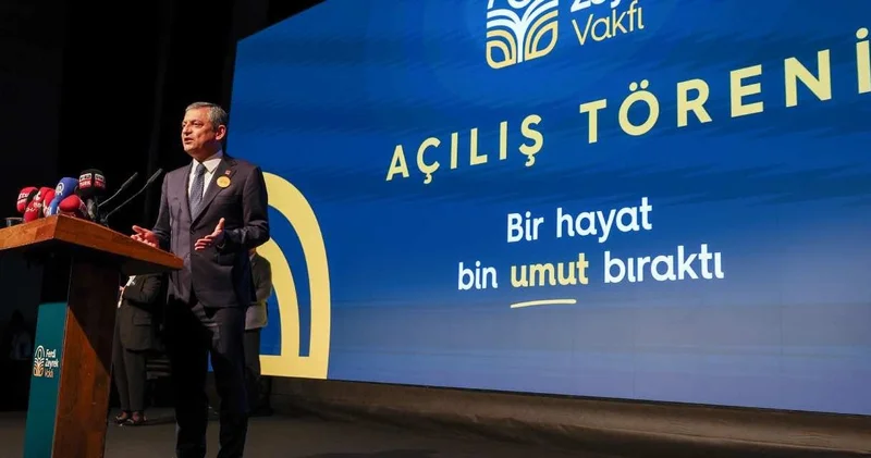 Ferdi Zeyrek Vakfı açıldı! Özgür Özel: Ferdi’ye layık olmak için çalışmaya devam edeceğiz