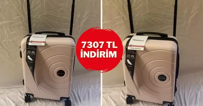 Seyahat tutkunları buraya! Travelers Club Valiz de dev fırsat