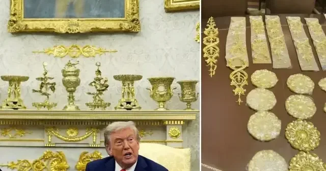 Trump Midas sendromu yaşıyor: Beyaz Saray ı altınla doldurmaya devam ediyor: Yabancı liderler çıldırıyor Amerika Haberleri