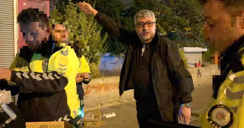 Alkollü sürücü polisi suçladı: Ekmeğimi sen mi vereceksin