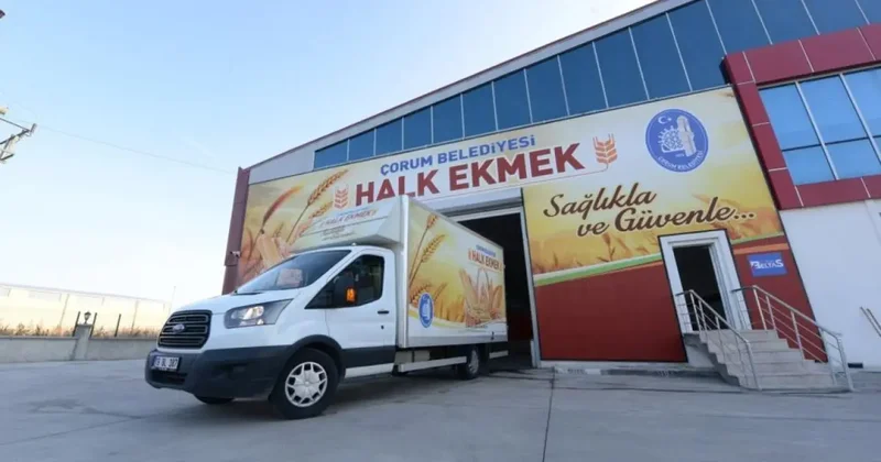 Çorum Halk Ekmek’te 210 gram ekmek 10 TL ye satılacak