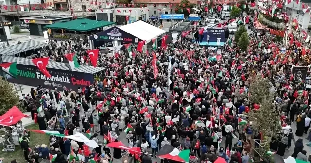 Ümraniye özgürlük için yürüdü: On binler tek yürek oldu İstanbul Haberleri
