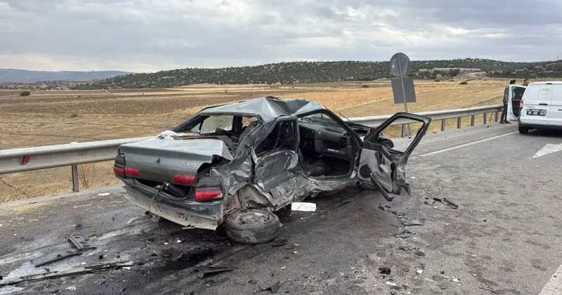 Yozgat ta feci kaza! 1 kişi öldü, 3 kişi yaralandı
