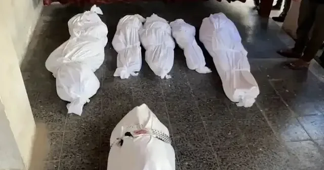 Siyonist İsrail Gazzeli bir aileyi daha yok etti VİDEO İZLE