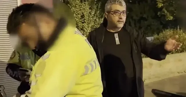 Kayseri’de ehliyetine el konulan alkollü şoför trafikte olay çıkardı: Ekmeğimi sen mi vereceksin? VİDEO İZLE