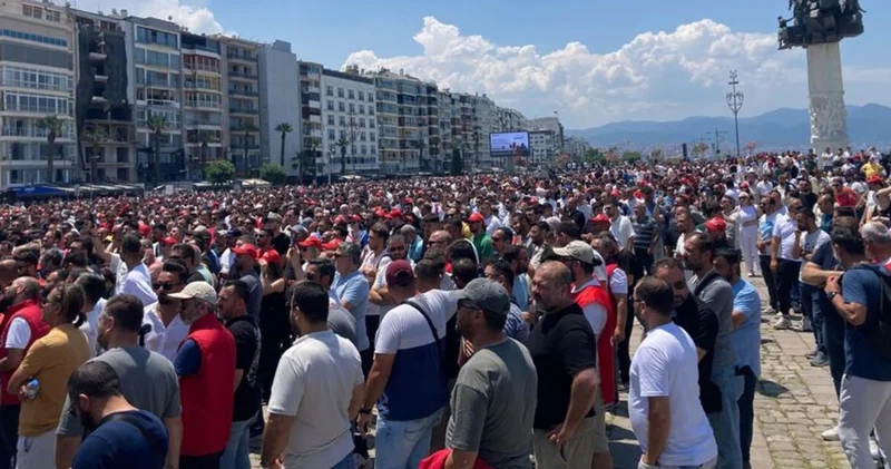İzmir deki grevdeki ikinci gün Son dakika haberleri