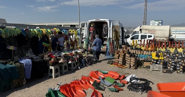 Çubuk ta Kurban Bayramı öncesi bıçak satışlarında hareketlilik yaşandı Ankara Haberleri