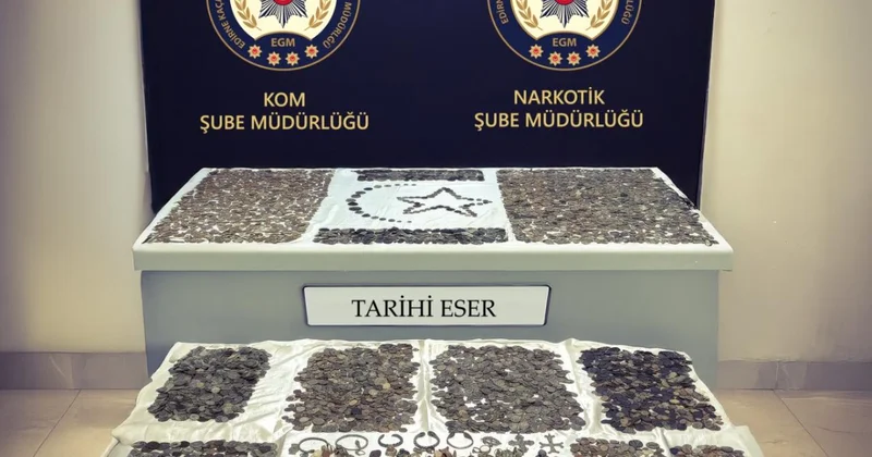 Kapıkule de tırda 12 bin 770 tarihi eser ele geçirildi