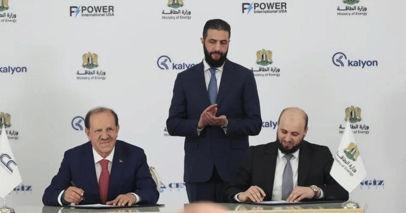 Suriye de enerji yatırımında Cengiz ve Kalyon devrede