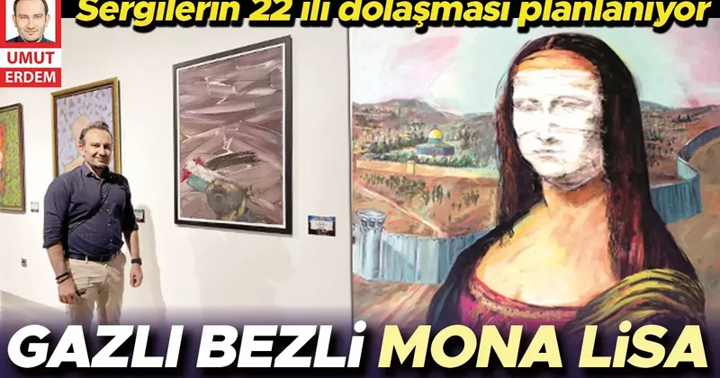 Gazlı bezli Mona Lisa