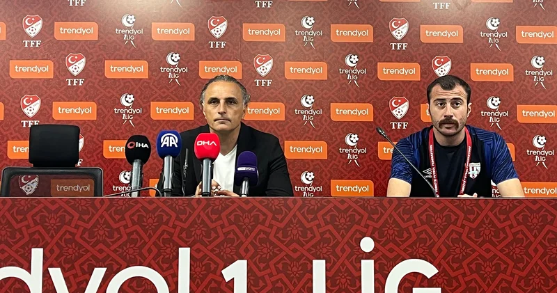 Bandırmaspor Teknik Direktörü Mustafa Gürsel: Buraya kadar geliyor ve finalde takılıyoruz