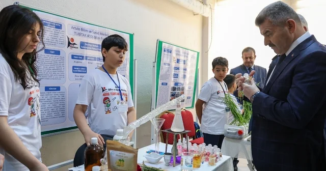 Artvin de TÜBİTAK 4006 Bilim Fuarı açıldı Artvin Haberleri