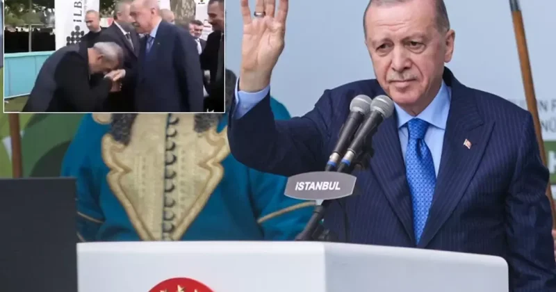 Yavuz Bingöl, Cumhurbaşkanı Erdoğan ın elini öptü; sosyal medyayı ikiye bölündü