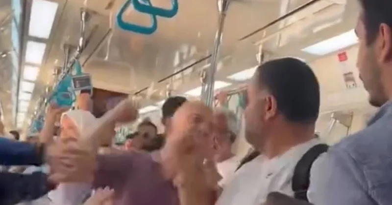 Marmaray da dehşet dolu anlar: Çocuklarının yanında darbedildi Sözcü Gazetesi