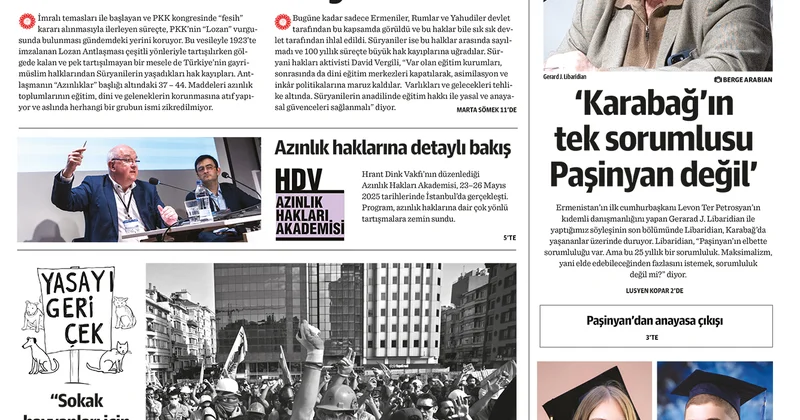 1500. sayımız bayilerde Agos
