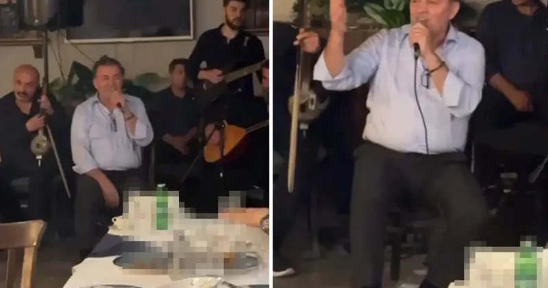 Millet hizmet beklerken belediye başkanı eğlencede!