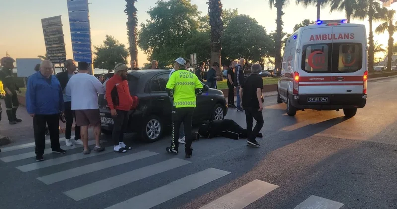 Yaya geçidinde durmadı, Güneş gözümü aldı dedi