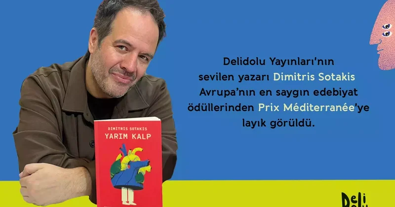 Yazar Dimitris Sotakis, ‘Prix Méditerranée Étranger’ ödülüne layık görüldü