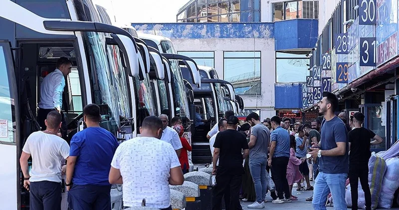 Yolcu taşımacılığında bayram yoğunluğu! Otobüs biletleri tükendi