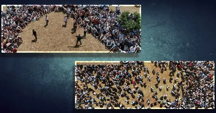 Diyarbakır da ilginç gelenek! Gençler birbirlerini kırbaçlıyor, izleyenler alkışlıyor... Dedelerimiz de bilmiyor, artık sonlanmasını istiyoruz