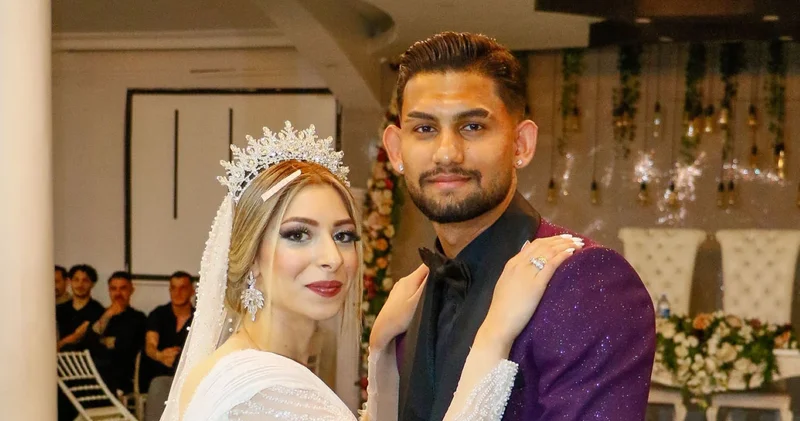 Samsunsporlu futbolcu Muhammet Ali Özbaskıcı evlendi
