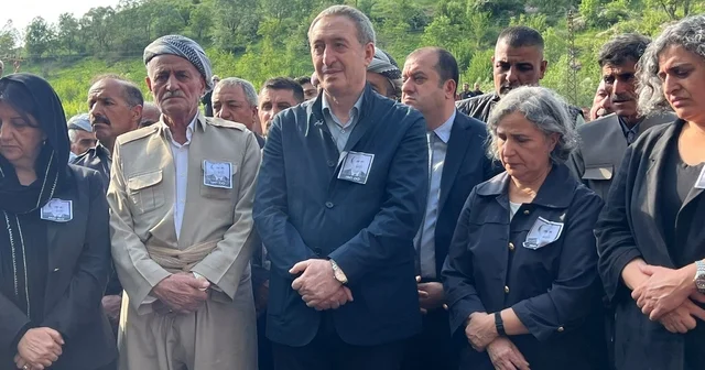 Eski BDP Genel Başkanı Hamit Geylani, Şemdinli de toprağa verildi Hakkari Haberleri