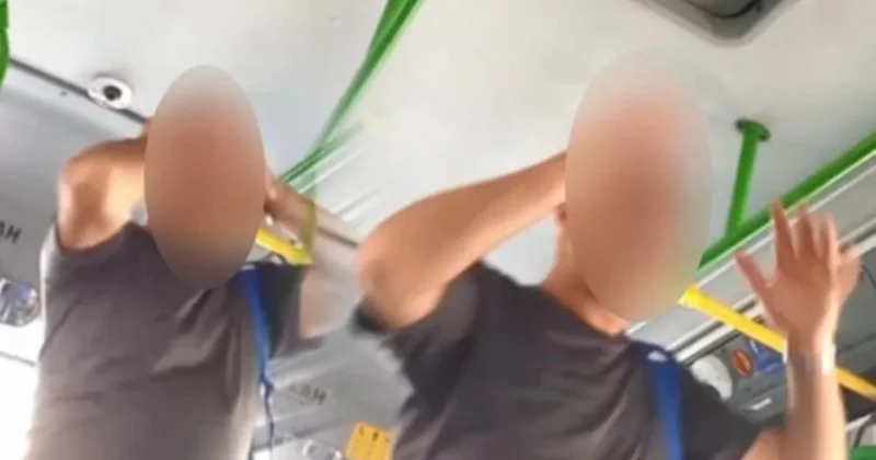 Liseli kızları taciz etti, polisi duyunca kendisini tokatladı şoföre saldırdı Sözcü Gazetesi
