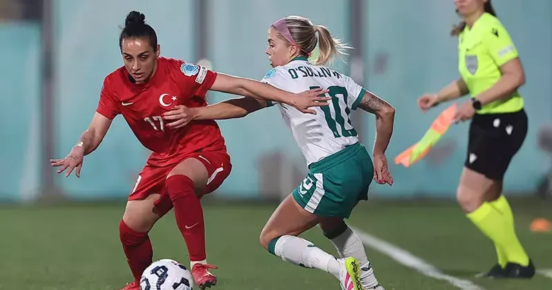 A Milli Kadın Futbol Takımı, İrlanda Cumhuriyeti ne 2 1 mağlup oldu