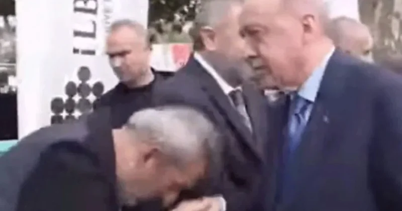 Erdoğan’ın elini öpen Yavuz Bingöl sosyal medyada gündem oldu Sözcü Gazetesi