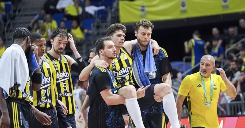 Fenerbahçe Beko da korkutan sakatlık! Maça devam edemedi