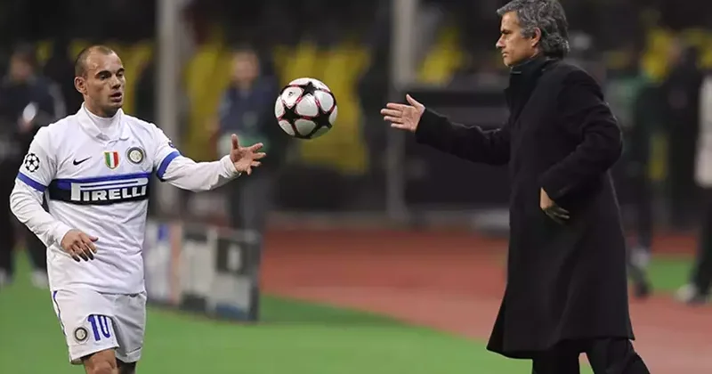 İlk yastığı o atardı! Wesley Sneijder dan olay Jose Mourinho sözleri... Fanatik Gazetesi Fenerbahçe (FB) Haberleri Spor