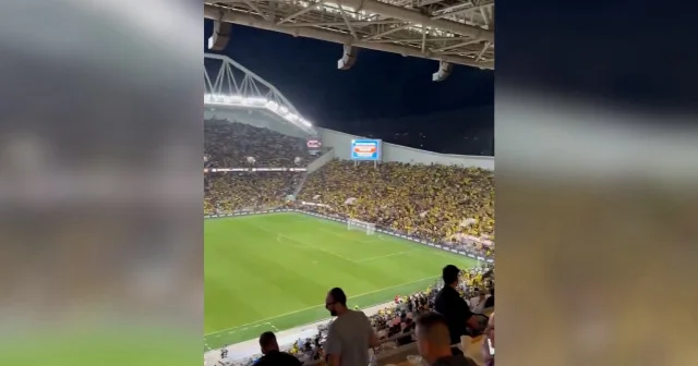Siyonist sürüsü İsrail kupası finalinde Peygamber efendimiz aleyhinde slogan attı VİDEO İZLE