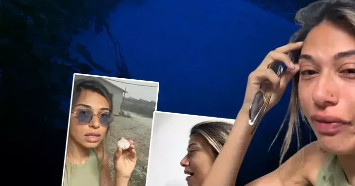Antalya yı dolu ve hortum vurdu! Gözyaşlarıyla anlattı: Felaket yaşıyoruz burada