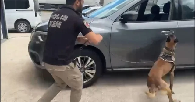 Durdurulan araçta 82 kilo metamfetamin ele geçirildi Kocaeli Haberleri