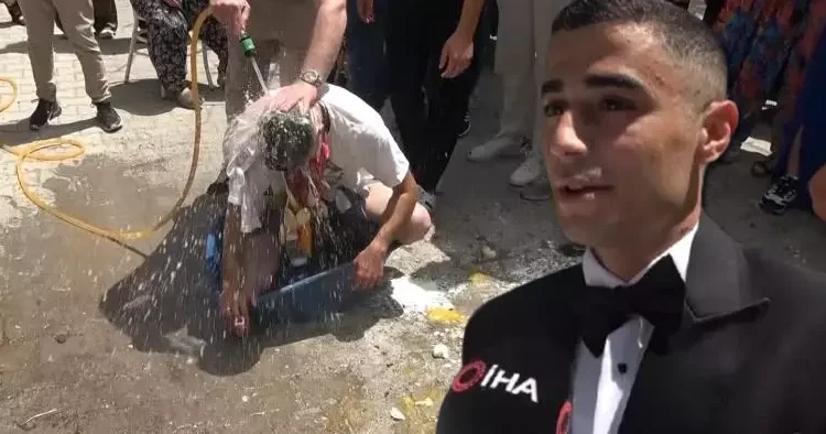 Bursa da damadın başına gelmeyen kalmadı! Yüzyıllardır süregelen gelenekler uygulandı