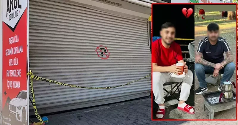 Mersin de oto yıkamacıda 4 kişinin cansız bedeni bulundu