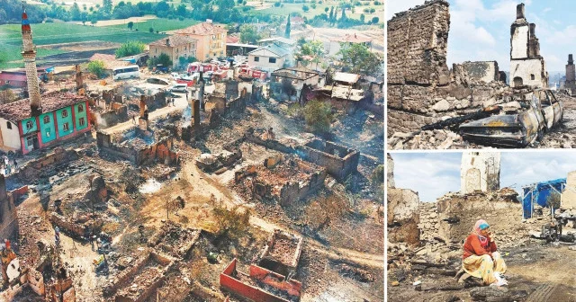 Sakarya Bilecik yangını kontrol altında: Yağmur ekiplerin işini kolaylaştırdı Yerel Gündem Haberleri