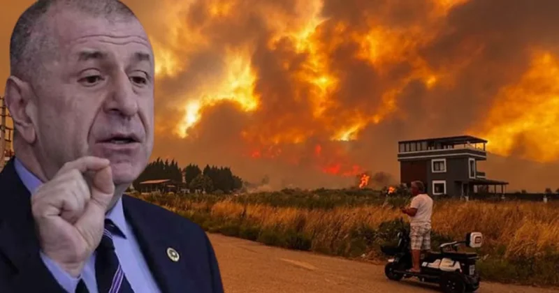 Ümit Özdağ dan orman yangınlarıyla ilgili çarpıcı iddia Sözcü Gazetesi