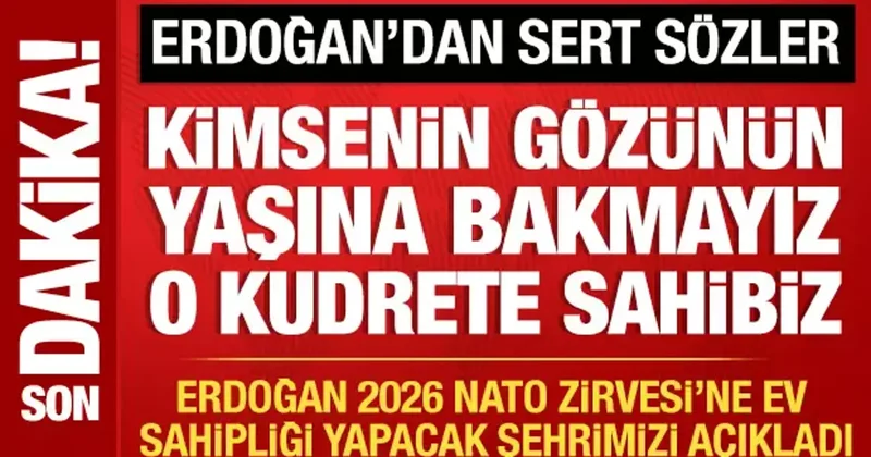 Son Dakika: Cumhurbaşkanı Erdoğan dan sert mesaj: Kimsenin gözünün yaşına bakmayız!