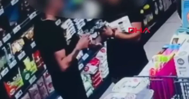 Markette uyuşturucu ticareti! Kameralar böyle kaydetti Sözcü Gazetesi