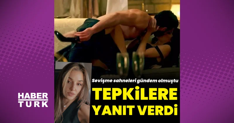 Hande Erçel, Barış Arduç lu sevişmeleri sahneleri hakkında konuştu Magazin haberleri