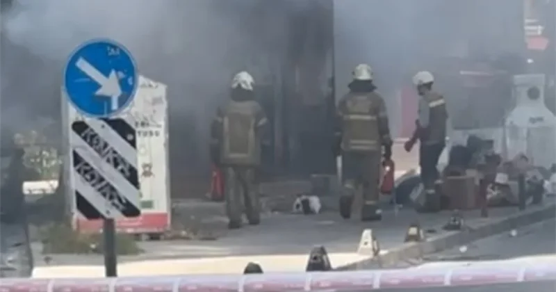 İzmir Karşıyaka da trafo bomba gibi patladı, facianın eşiğinden dönüldü Sözcü Gazetesi