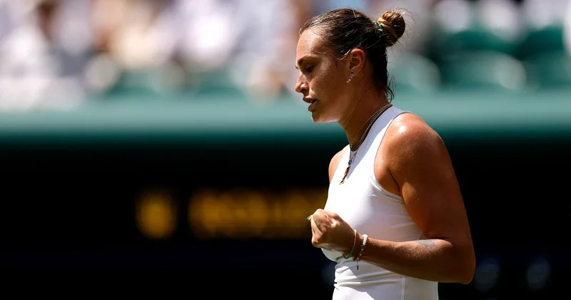 Dünya 1 numarası Aryna Sabalenka, Wimbledon da adını 2. tura yazdırdı