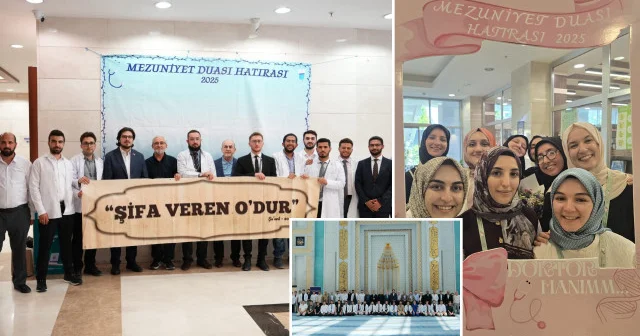 Genç doktorlardan mezuniyet duası Aktüel Haberleri