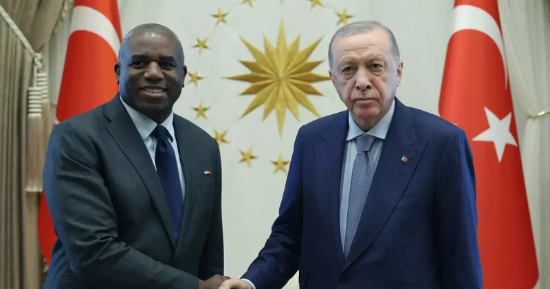 Erdoğan, İngiltere Dışişleri Bakanı Lammy yi kabul etti