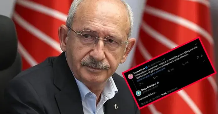 Kılıçdaroğlu paylaşımı belediye çalışanının başını yaktı! Datça Belediyesi admini işten çıkardı... Kılıçdaroğlu ndan anında yanıt geldi: Hakkımı helal ediyorum