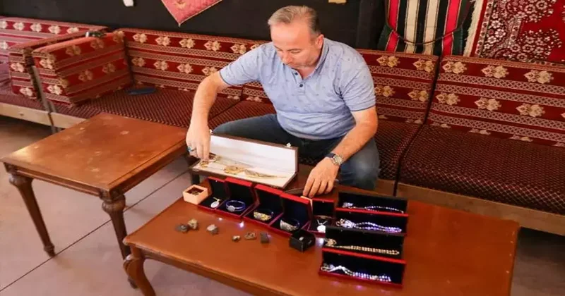 Meteor taşından yapıyor, araba fiyatına satıyor!